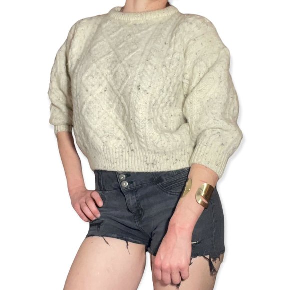 VTG Oak Tree Originals Knit Wool Sweater - Picture 1 of 5